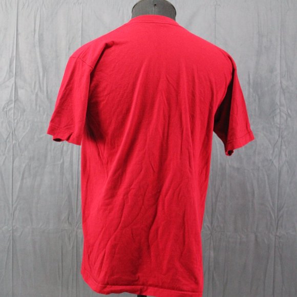 Vintage Graphic T-shirt - Chaps Ralph Lauren Word Graphic - Men's Medium - Picture 5 of 8